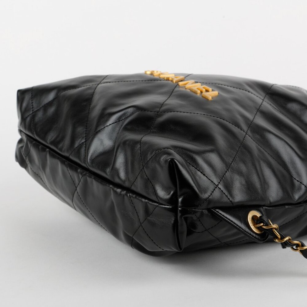 Chanel 22 Backpack Black Lambskin - Picture 6 of 7